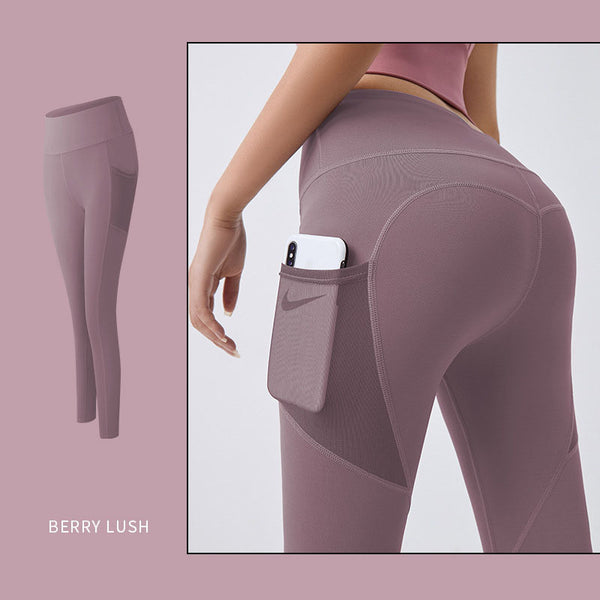 Gym Leggings Women Tummy Control Jogging Tights