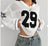 Women's Colorblock Figure Pattern Hollow Out Longsleeves Sweater