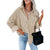 Women's Plain Pocket Shirt, Going Out Tops for Spring & Fall