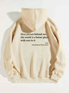Dear Person Behind Me Printed Hoodie Unisex Trendy Hoodie
