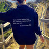 Dear Person Behind Me Printed Hoodie Unisex Trendy Hoodie