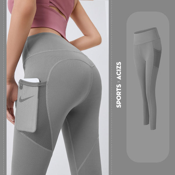 Gym Leggings Women Tummy Control Jogging Tights
